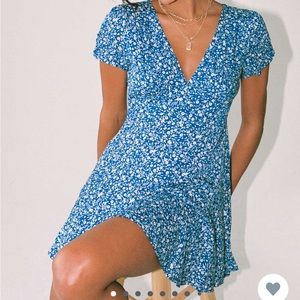 Princess Polly Blue Mini Dress
